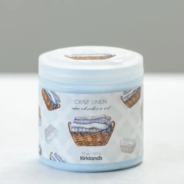 Home Fragrance-Kirkland's Home Crisp Linen Odor Absorber Blue