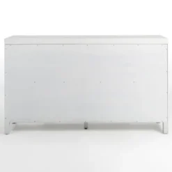 Cabinets & Sideboards-Kirkland's Home Cyra 4-Door Wood Cabinet White