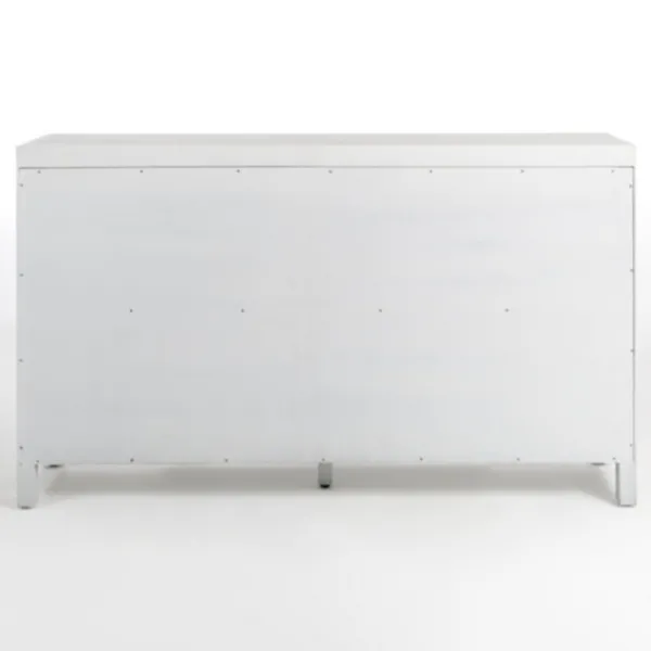 Cabinets & Sideboards-Kirkland's Home Cyra 4-Door Wood Cabinet White