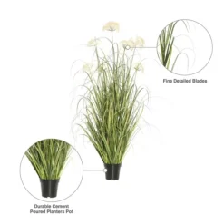 Trees & Topiaries-Kirkland's Home Dandelion Grass Potted Plant