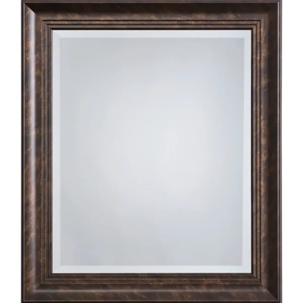 Decorative Mirrors-Kirkland's Home Dark Bronze Rectangular Frame Wall Mirror
