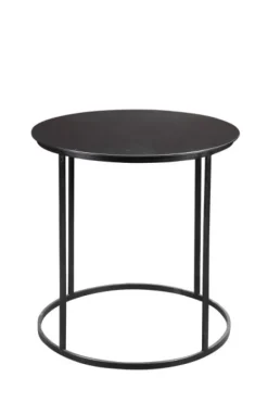 Accent & End Tables-Kirkland's Home Dark Bronze Rounded Metal Accent Table