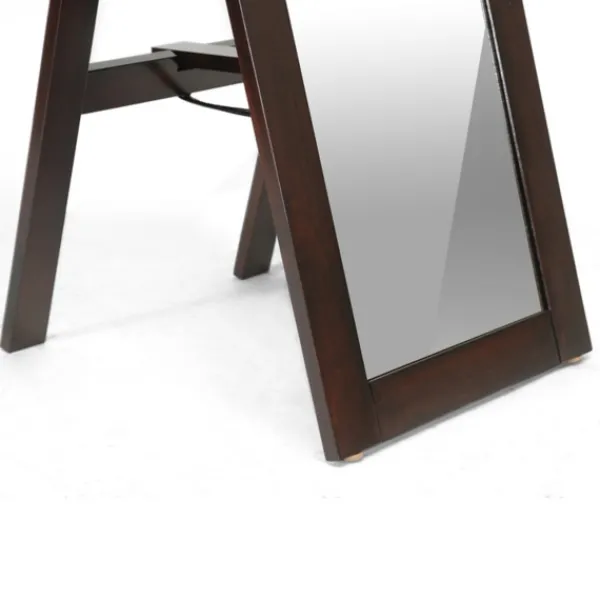 Full Length & Floor Mirrors-Kirkland's Home Dark Brown Modern Standing Mirror, 21X60 In.