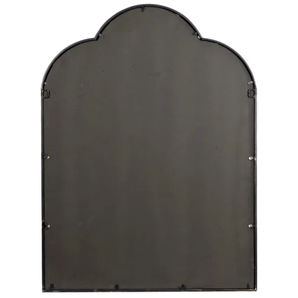 Decorative Mirrors-Kirkland's Home Dark Crown Frame Windowpane Mirror