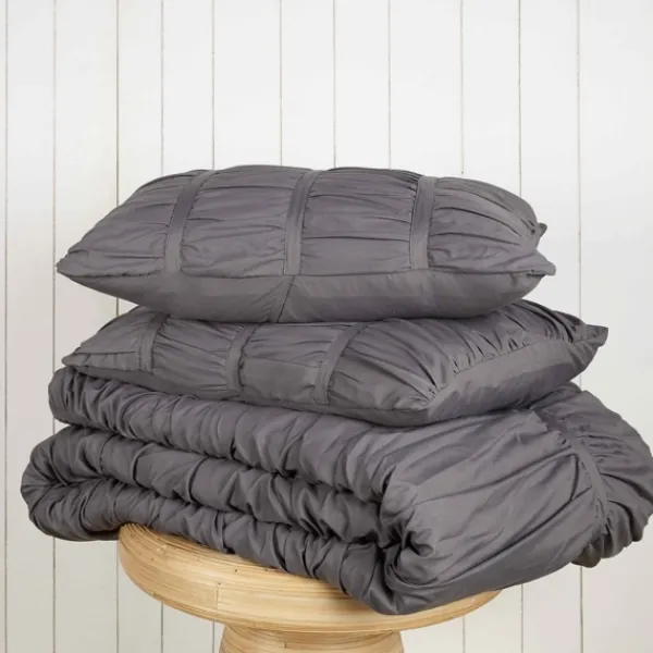 Comforters-Kirkland's Home Dark Emily 2-Pc. Twin/Twin Xl Comforter Set Gray