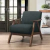 Accent Chairs-Kirkland's Home Dark Mid-Century Hazel Frame Accent Chair Gray