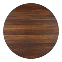 Dining Tables-Kirkland's Home Dark Oak And Walnut 3-Pc. Dining Set Brown