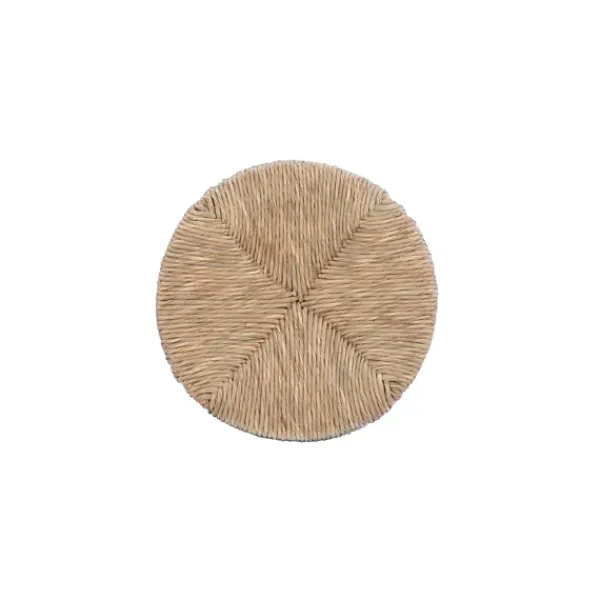 Bar Stools & Counter Height Stools-Kirkland's Home Dark Seagrass Swivel Bar Stool Brown
