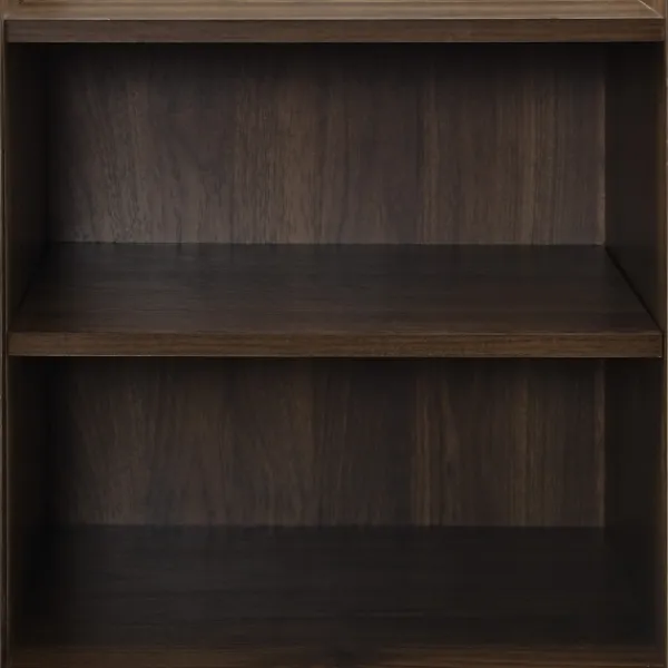 Tv Stands & Media Consoles-Kirkland's Home Dark Walnut Mid-Century 4-Door Tv Stand Brown