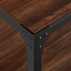 Accent & End Tables-Kirkland's Home Dark Walnut 2-Tier Accent Tables, Set Of 2 Brown