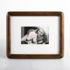 Picture Frames-Kirkland's Home Dark Wood Round Corner Picture Frame, 4X6 Brown