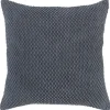 Pillows-Kirkland's Home Dark Woven Nubby Pillow Gray