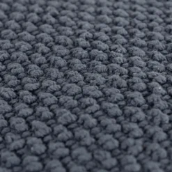 Pillows-Kirkland's Home Dark Woven Nubby Pillow Gray