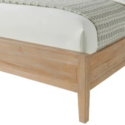 Beds & Headboards-Kirkland's Home Dean Double Driftwood Pine 5-Pc. King Bedroom Set Tan