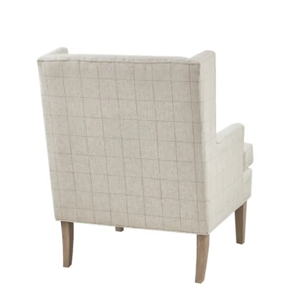 Accent Chairs-Kirkland's Home Decker Martha Stewart Accent Chair Ivory