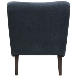 Accent Chairs-Kirkland's Home Deep Navy Piped Edge 2-Pc. Chair And Ottoman Set Blue