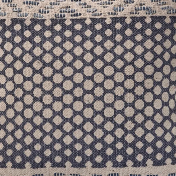 Pillows-Kirkland's Home Denim Dotted Accent Pillow Blue