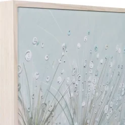 Framed Art-Kirkland's Home Dewdrop Colors Framed Art Print White/Blue/Green/Black