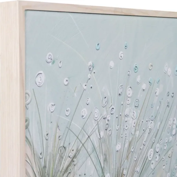 Framed Art-Kirkland's Home Dewdrop Colors Framed Art Print White/Blue/Green/Black
