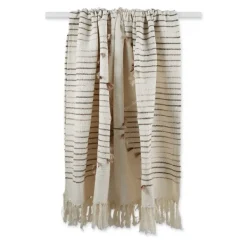Blankets & Throws-Kirkland's Home Diamond Cut Throw Brown