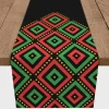 Wall Plaques-Kirkland's Home Diamonds Kwanzaa Decorative Table Runner, 90 In.