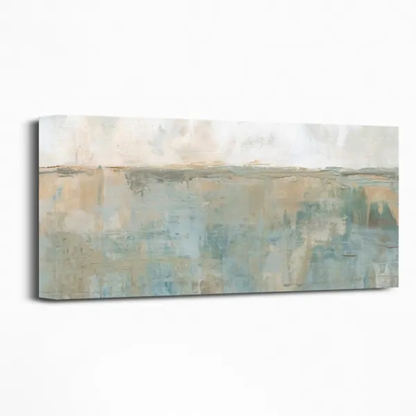 Canvas Art-Kirkland's Home Distant Field Giclee Canvas Art Print Green