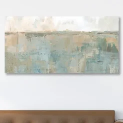 Canvas Art-Kirkland's Home Distant Field Giclee Canvas Art Print Green