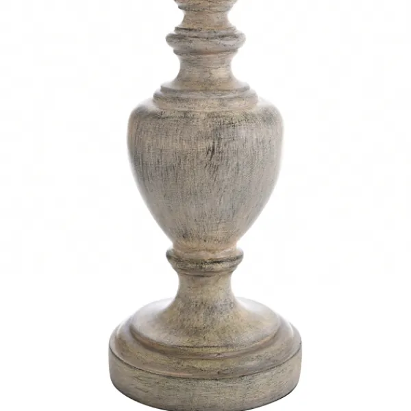 Table Lamps-Kirkland's Home Distressed And Cream Table Lamp Gray
