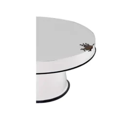 Decorative Trays-Kirkland's Home Distressed Black Pedestal Trays, Set Of 3 White