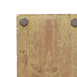 Sconces-Kirkland's Home Distressed Brown Wood Wall Sconces, Set Of 2