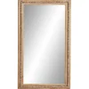 Decorative Mirrors-Kirkland's Home Distressed Brown Wooden Frame Wall Mirror