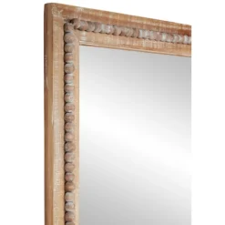 Decorative Mirrors-Kirkland's Home Distressed Brown Wooden Frame Wall Mirror