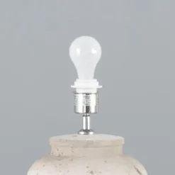 Table Lamps-Kirkland's Home Distressed Ceramic Table Lamp White