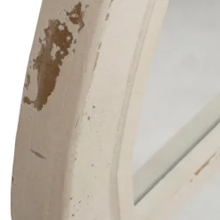 Decorative Mirrors-Kirkland's Home Distressed Cream Sadie Arch Mirror Ivory