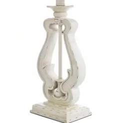 Table Lamps-Kirkland's Home Distressed French Farmhouse Table Lamp White