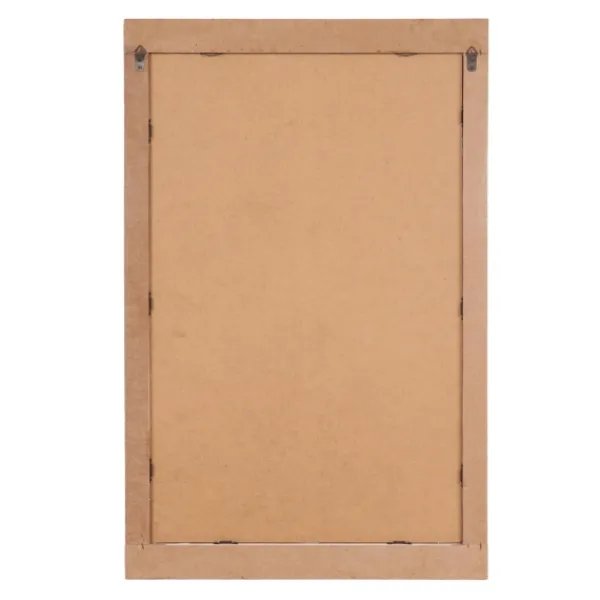 Decorative Mirrors-Kirkland's Home Distressed White Reclaimed Wood Wall Mirror