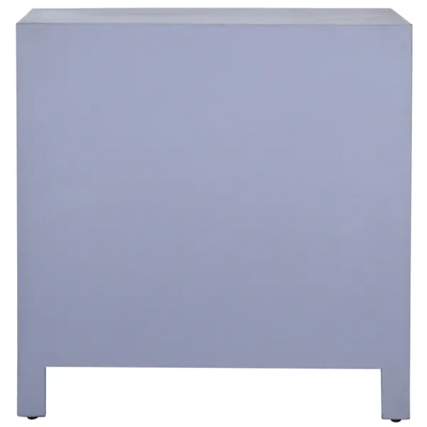 Cabinets & Sideboards-Kirkland's Home Distressed Wood 2-Door Cabinet Blue