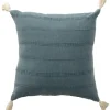 Pillows-Kirkland's Home Dobby Loomed Pillow Blue