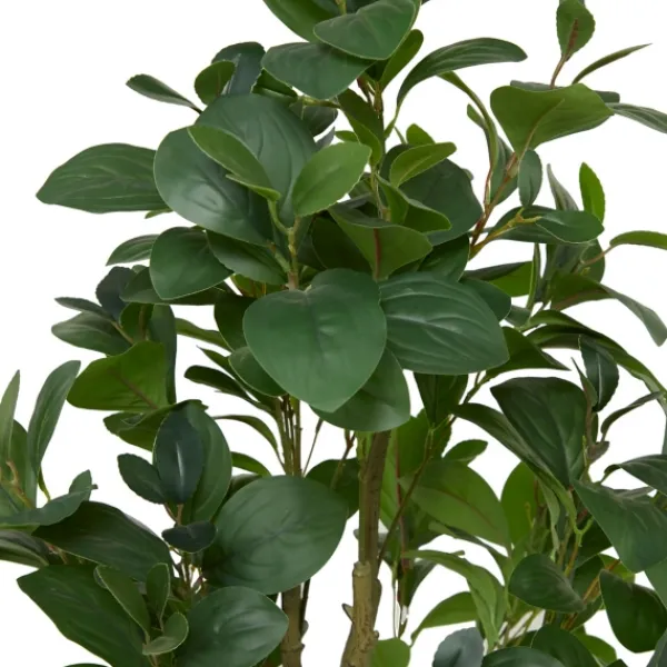 Trees & Topiaries-Kirkland's Home Douban Green In Ribbed Rock Planter