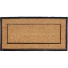Doormats-Kirkland's Home Double Border Doormat, 48X24 In. Tan/Black