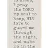Wall Quotes & Signs-Kirkland's Home Down To Sleep Framed Giclee Canvas Art Print Black/Ivory