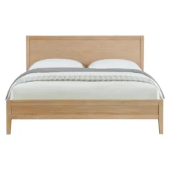 Beds & Headboards-Kirkland's Home Duke Double Driftwood Pine 5-Pc. King Bedroom Set Tan
