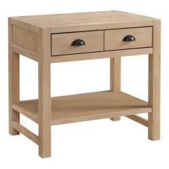 Beds & Headboards-Kirkland's Home Duke Double Driftwood Pine 5-Pc. King Bedroom Set Tan
