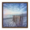 Framed Art-Kirkland's Home Dune Daybreak Framed Canvas Art Print Blue/White