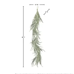 Arrangements & Greenery-Kirkland's Home Dune Grass Garland Green