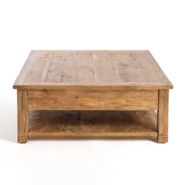 Coffee Tables-Kirkland's Home Easton Mango Wood Coffee Table Brown