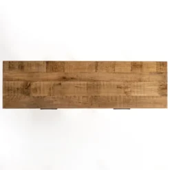 Console Tables-Kirkland's Home Easton Mango Wood Console Table Brown