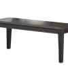 Benches & Ottomans-Kirkland's Home Ebony And Driftwood Two-Tone Bench Black