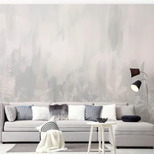 Wall Murals & Wall Decals-Kirkland's Home Eden Peel And Stick Wall Mural Gray