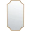 Decorative Mirrors-Kirkland's Home Elenin Gold Scalloped Wall Mirror